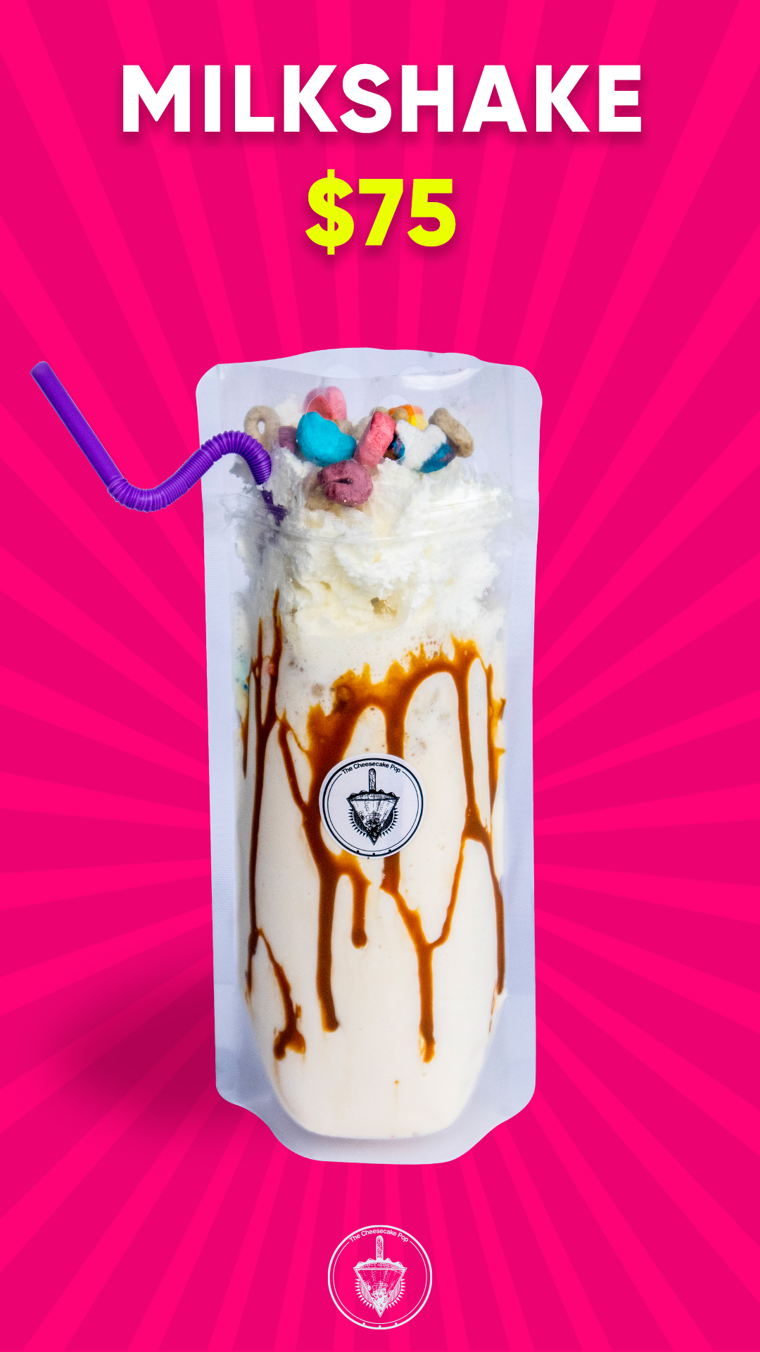 The Cheesecake Pop — Milkshake $75