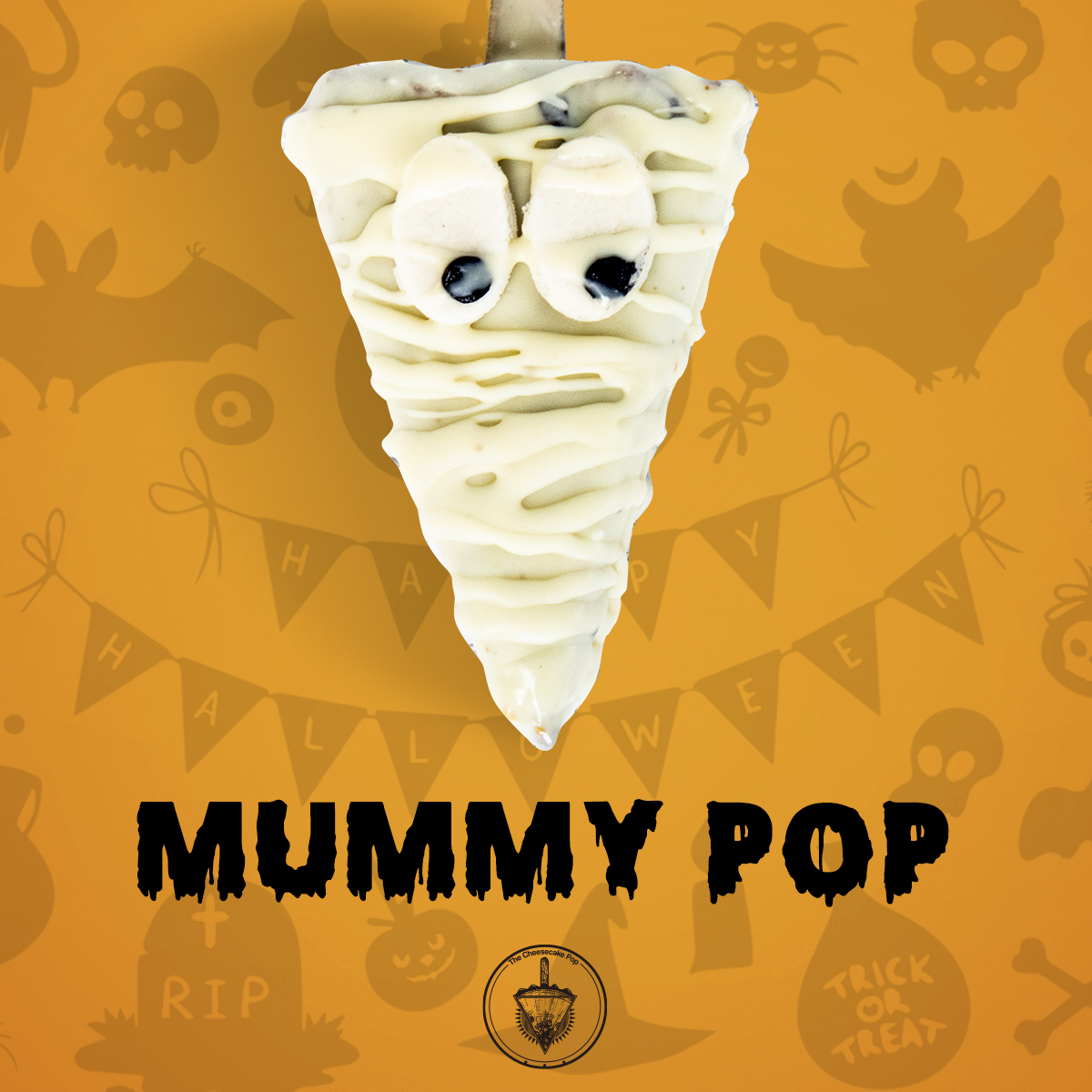 The Cheesecake Pop — Mummy Pop Halloween
