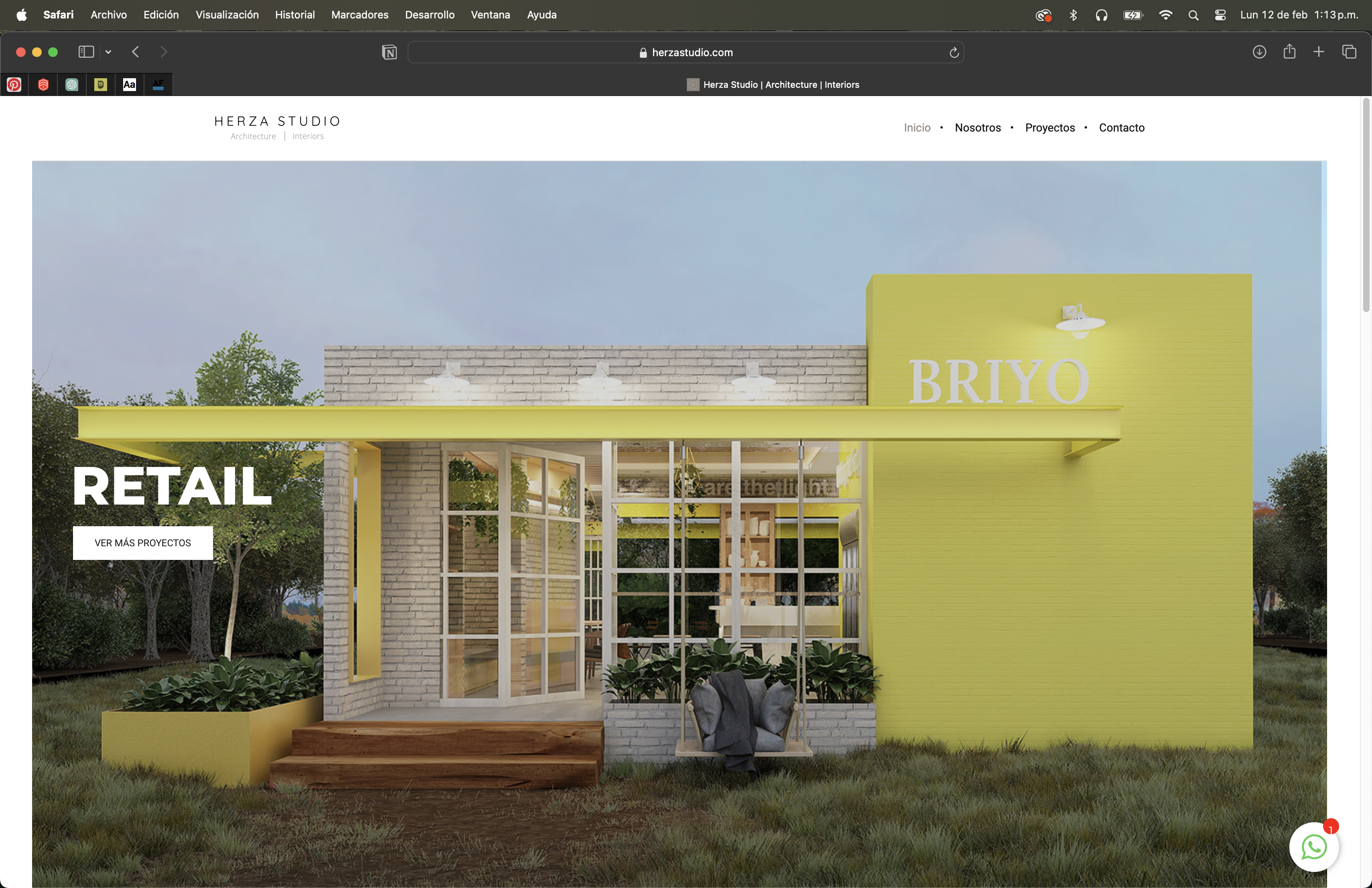 Herza Studio — sección retail