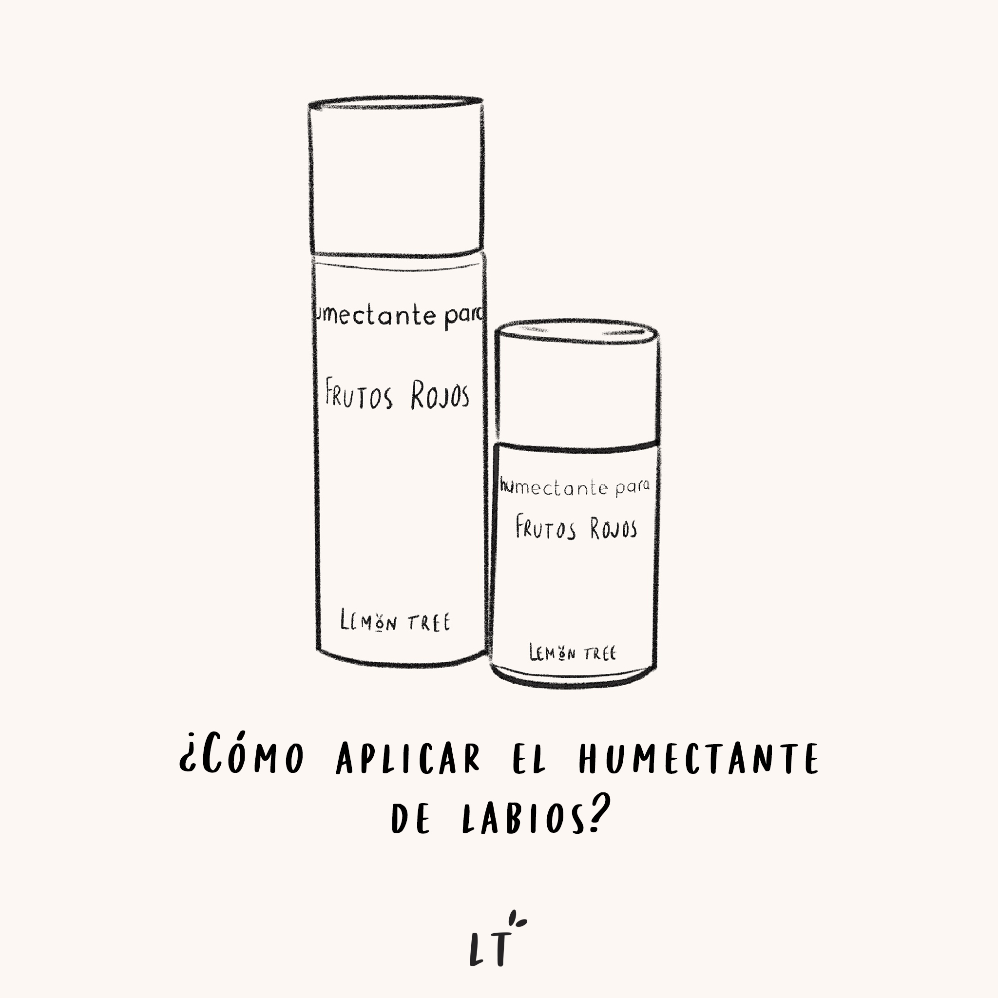 Lemon Tree — post humectante de labios
