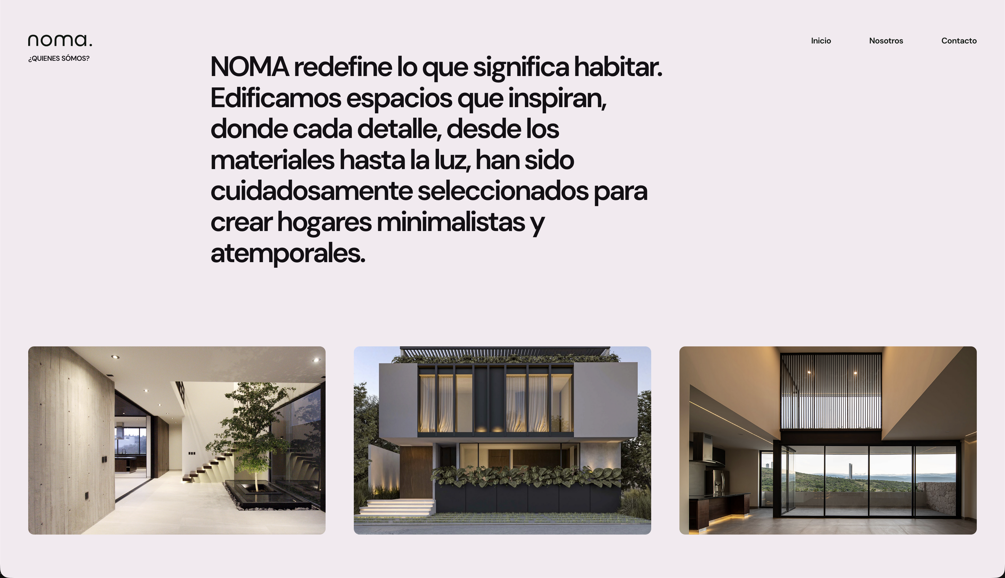 Grupo Noma — sección proyectos